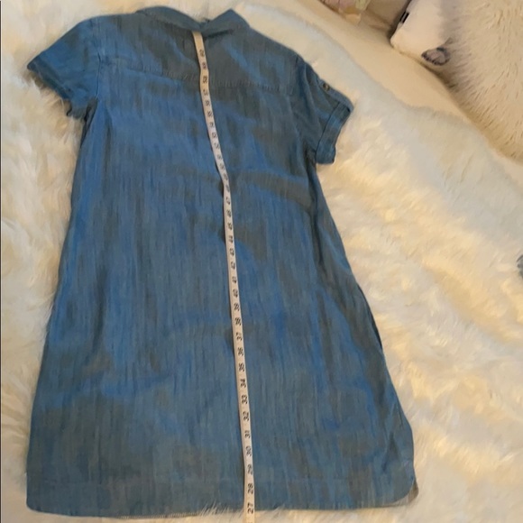 Vineyard Vines Tencel Dress (8) cute details, Blue - Picture 6 of 14